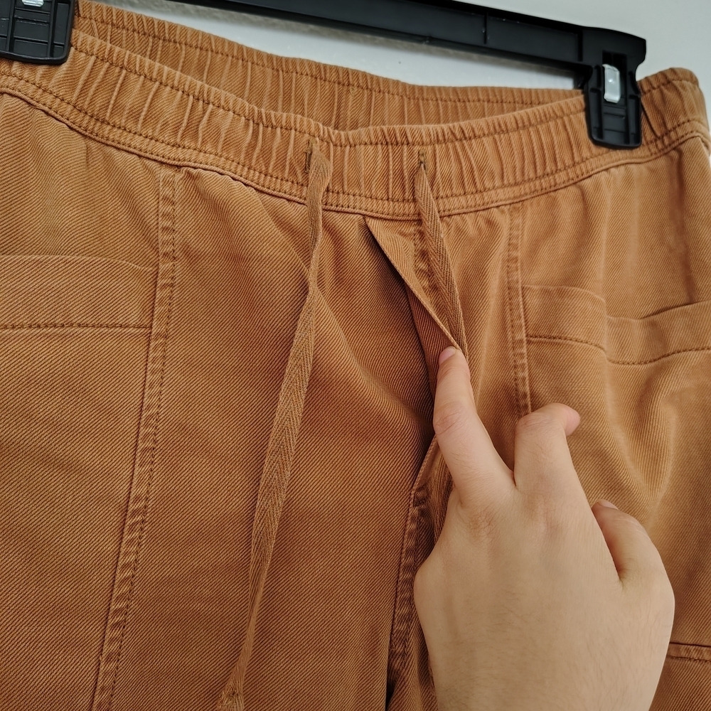 Nicole Miller Women's Ginger Capri Cargo Pants Sz 8 Waistband Lyocell/Cotton - Picture 14 of 14